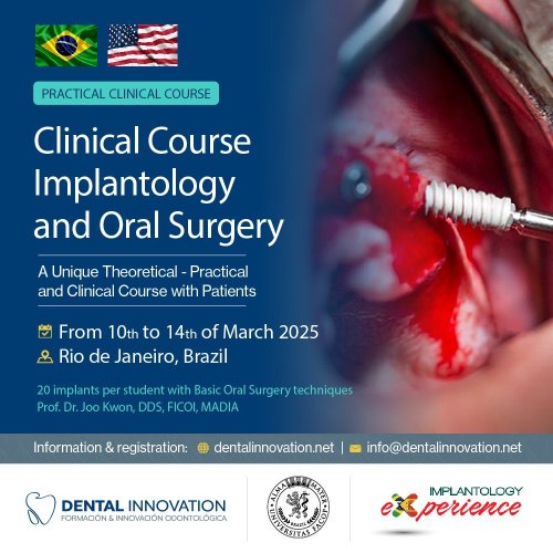 Clinical Course Implantology and Oral Surgery